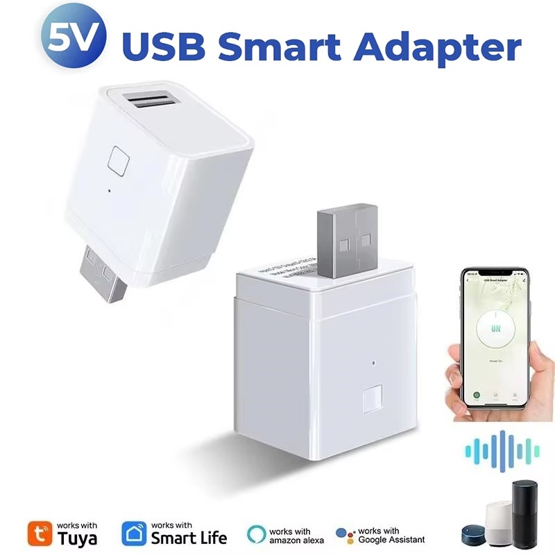 Smart USB Adaptor 5V WiFi Mini - огляд і ціна Smart Plug Mini Alexa Google