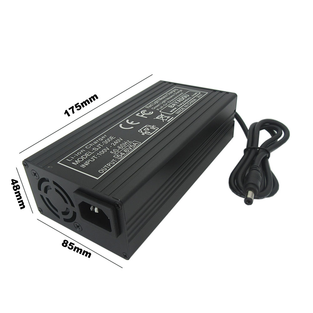 54.6V 5A Li-ion Fast Charger f - огляд і ціна Smart Plug Matter Thread