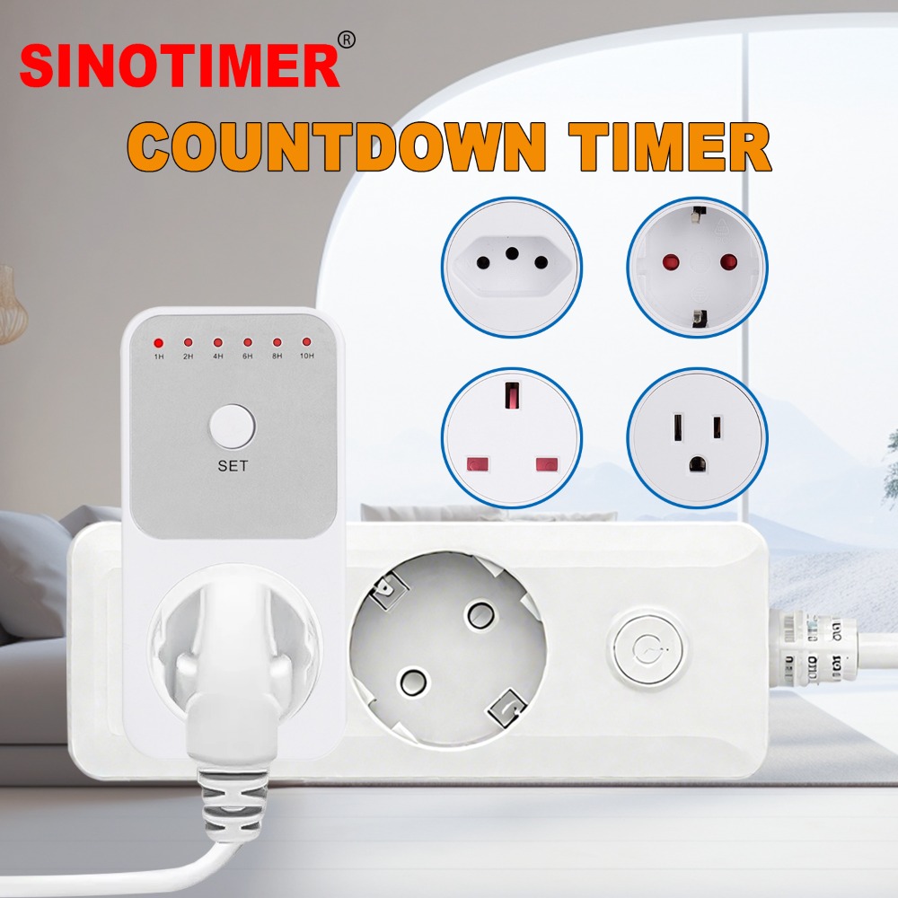 10Hrs Countdown Timer Switch S - огляд і ціна Smart Socket With Timer Countdown