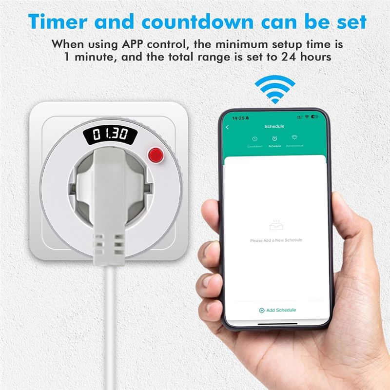 A01F-Wifi Smart Plug 16A Socke - огляд і ціна Smart Plug Surge Protector