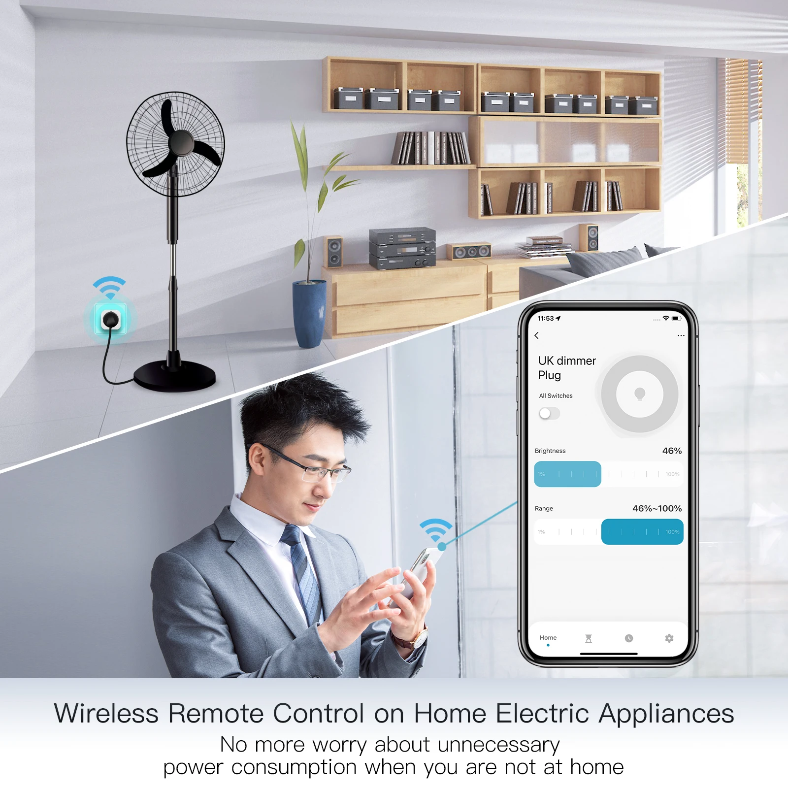 MOES Tuya WiFi Smart Plug Dimm - огляд і ціна Smart Plug Energy Monitoring Wifi