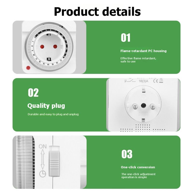 SYW-24 Hours Timer Switch Time - огляд і ціна Smart Socket With Timer Countdown
