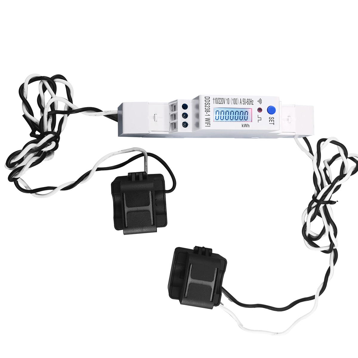 100A Din Rail 18mm 2 Phase 3 W - огляд і ціна Energy Meter Din Rail Wifi