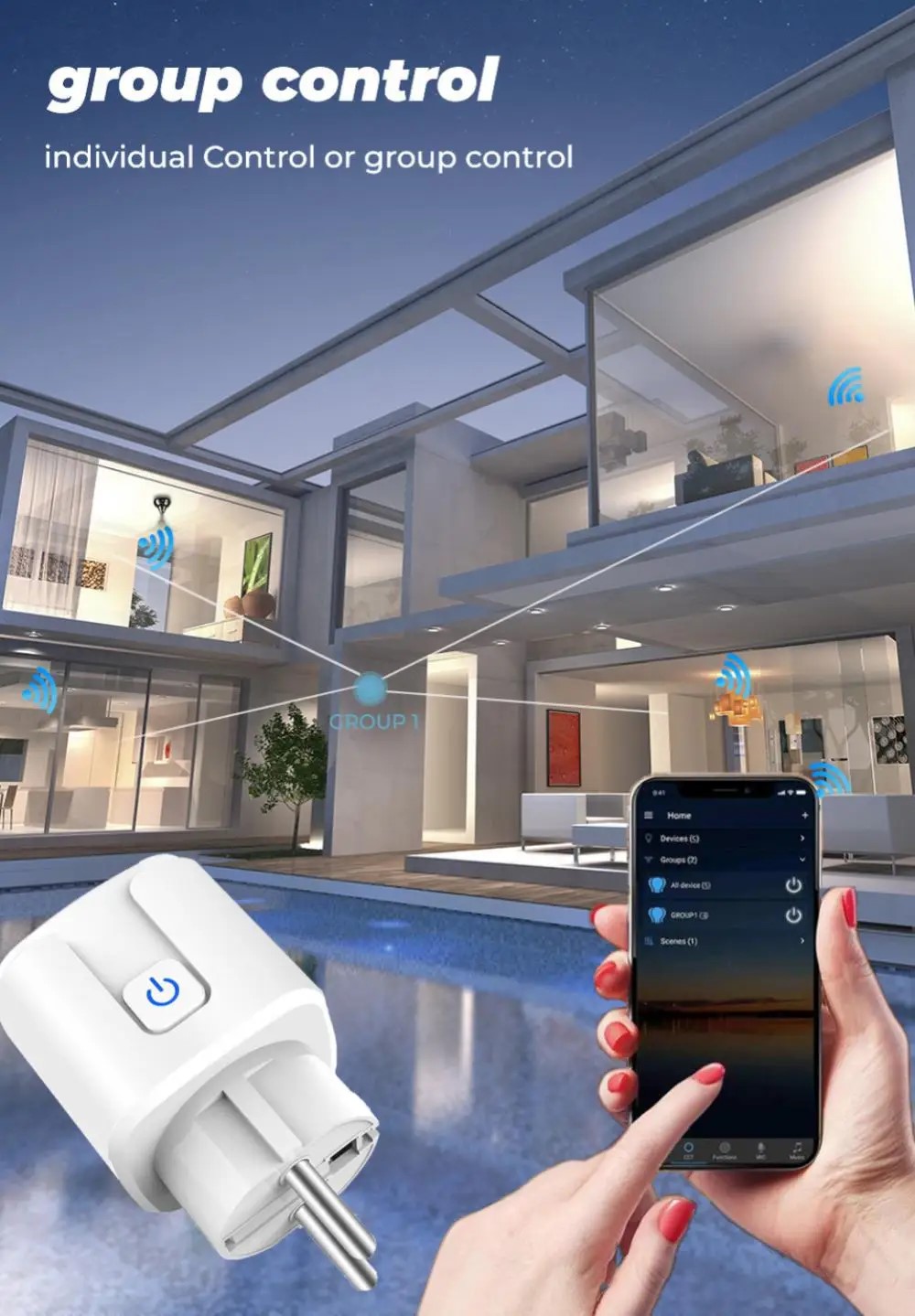tuya Smart Plug Zigbee EU 16A/ - огляд і ціна Smart Plug Zigbee 16A
