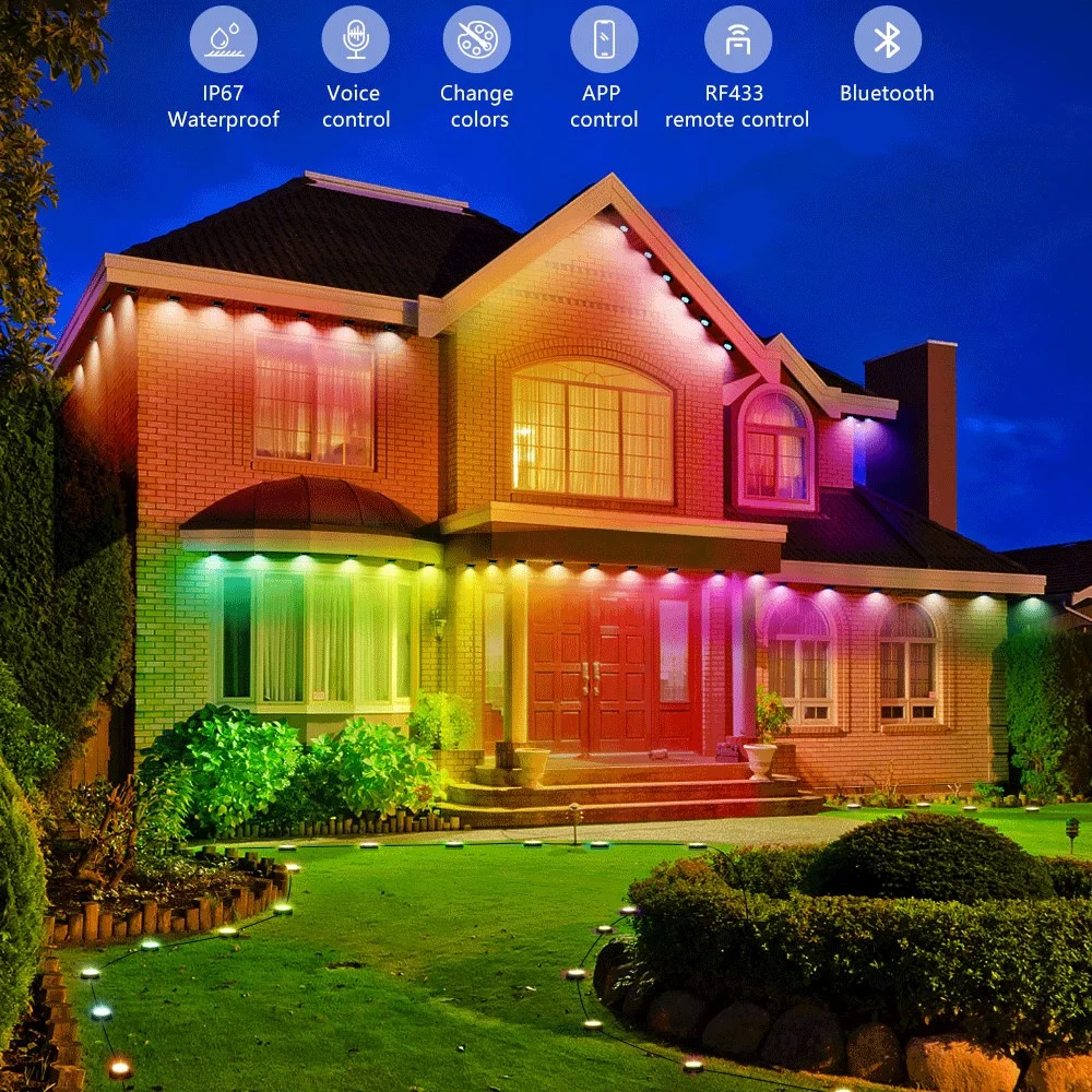 Tuya WiFi Outdoor Eaves Lights - огляд і ціна Smart Plug Outdoor Waterproof