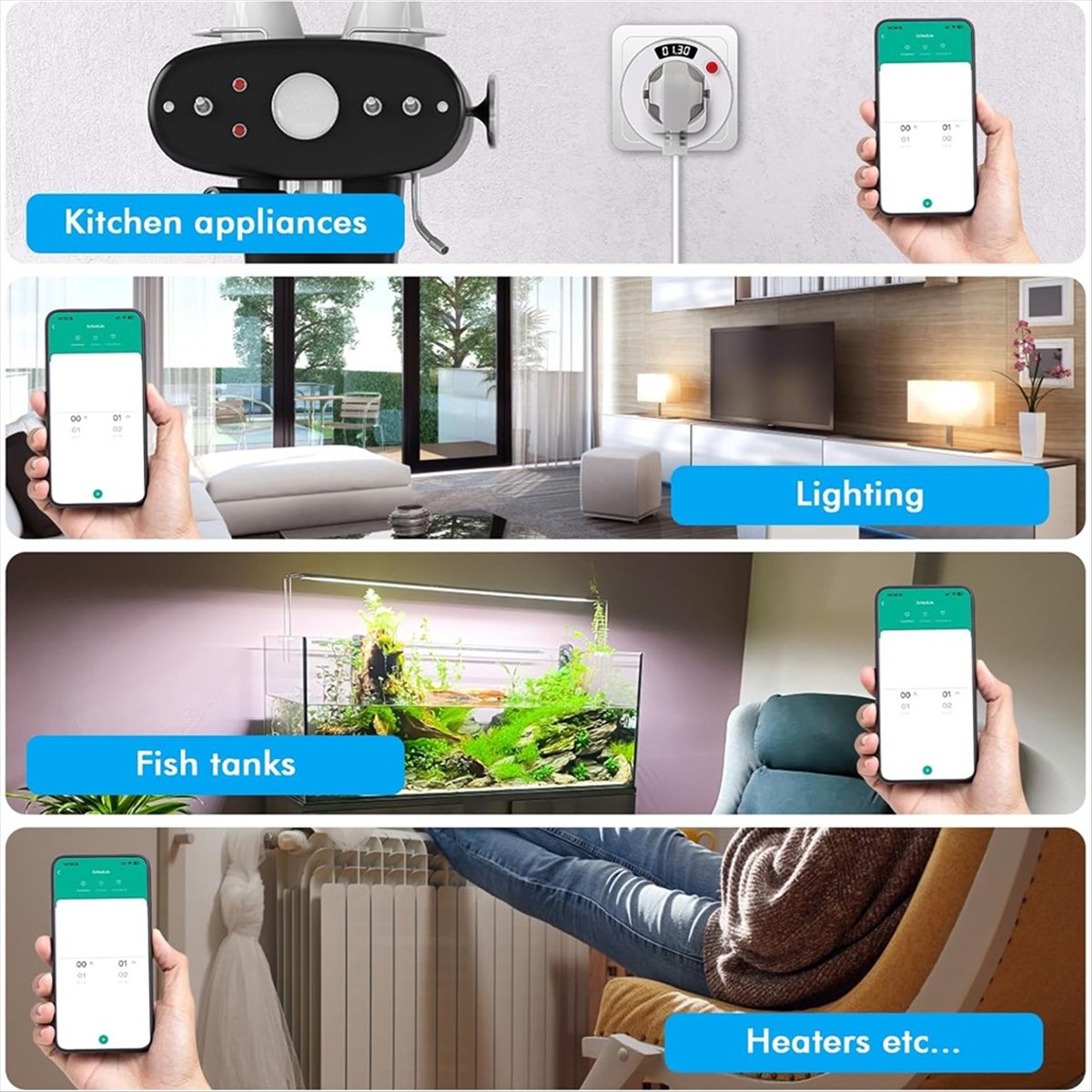 A10R WiFi Smart Plug 16A Socke - огляд і ціна Smart Plug Surge Protector