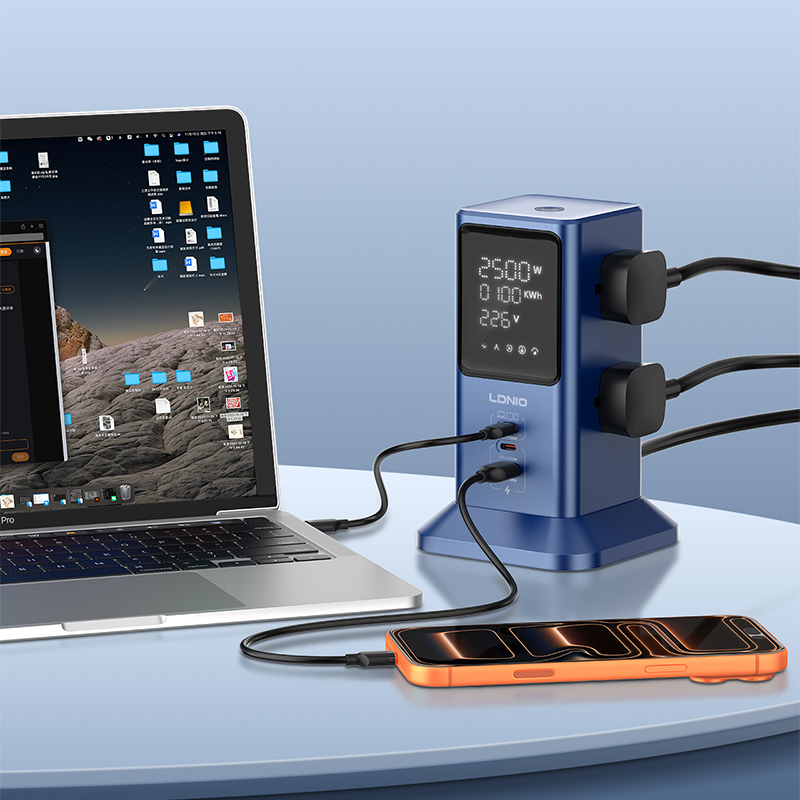 LDNIO Universal Socket Smart T - огляд і ціна Smart Power Strip 4 Outlet Usb