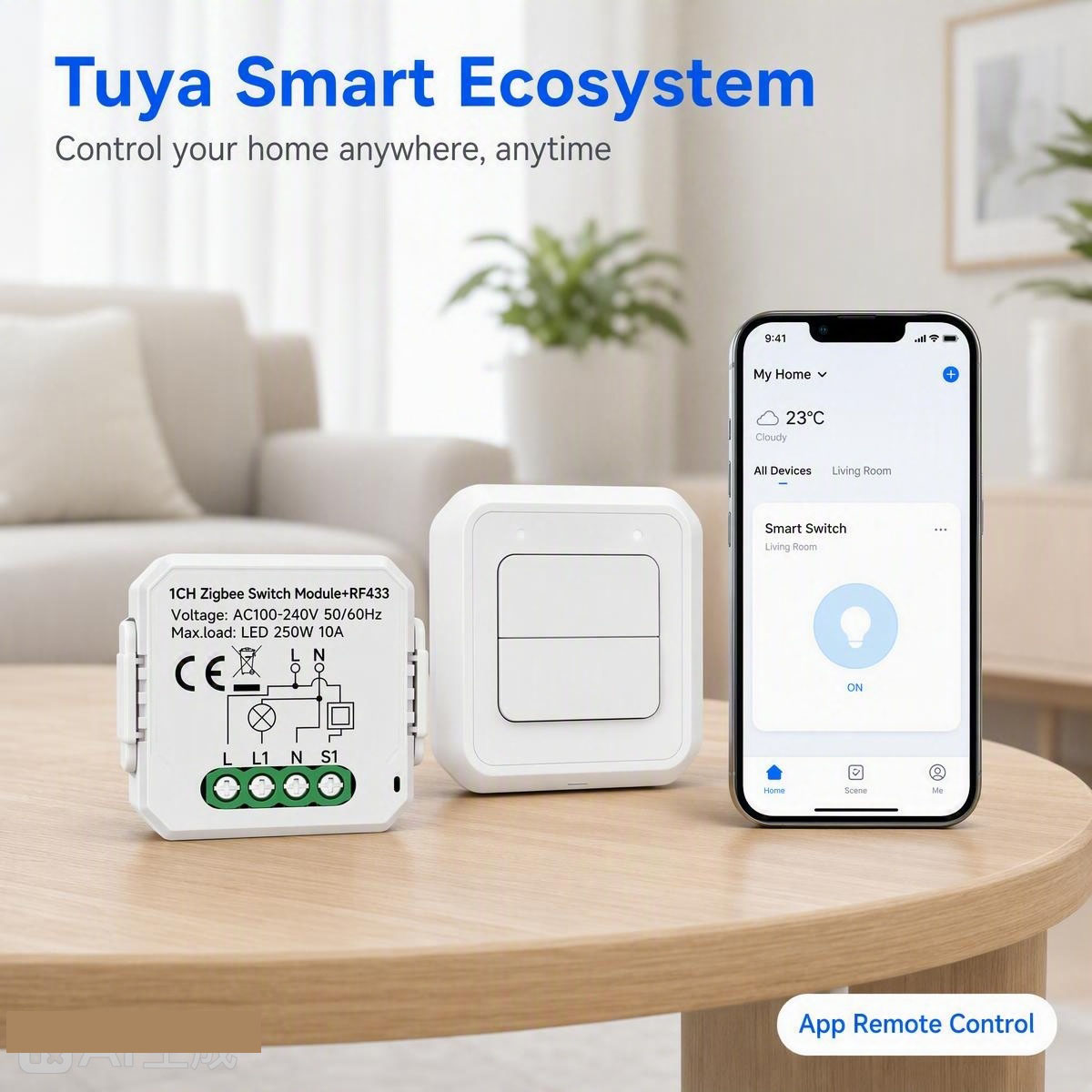 Tuya Smart Zigbee Switch Modul - огляд і ціна Smart Plug Mini Alexa Google