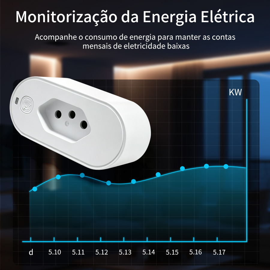 Tuya WiFi Brazil Plug 16A Sock - огляд і ціна Smart Socket 16A Tuya App