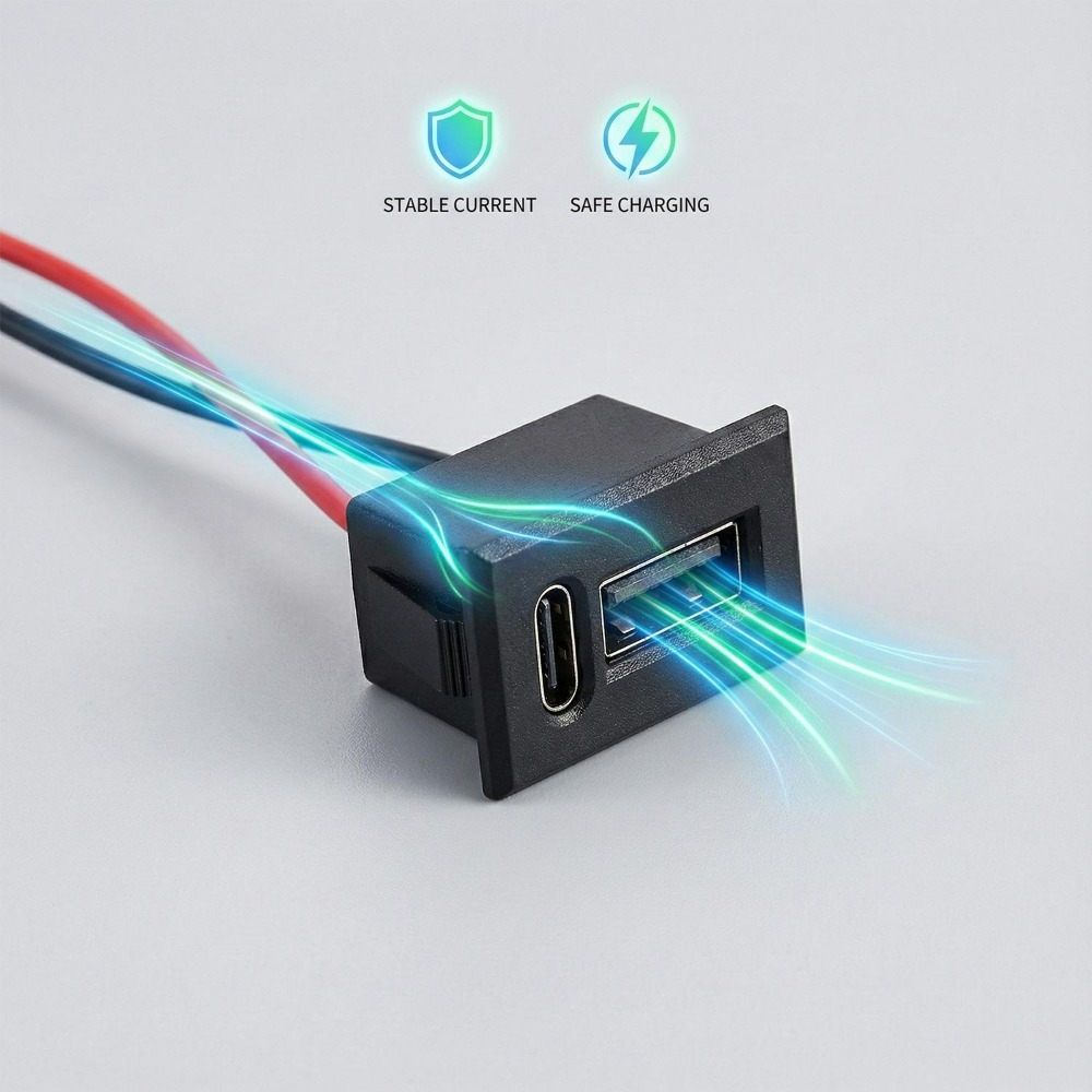Dual Type C USB Female Port So - огляд і ціна Smart Plug Matter Thread