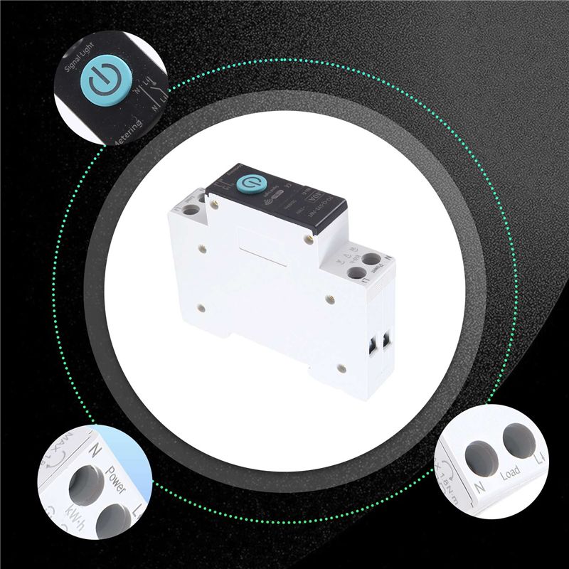 【LIMITED TIME DISCOUNT】40A Tuy - огляд і ціна Energy Meter Din Rail Wifi