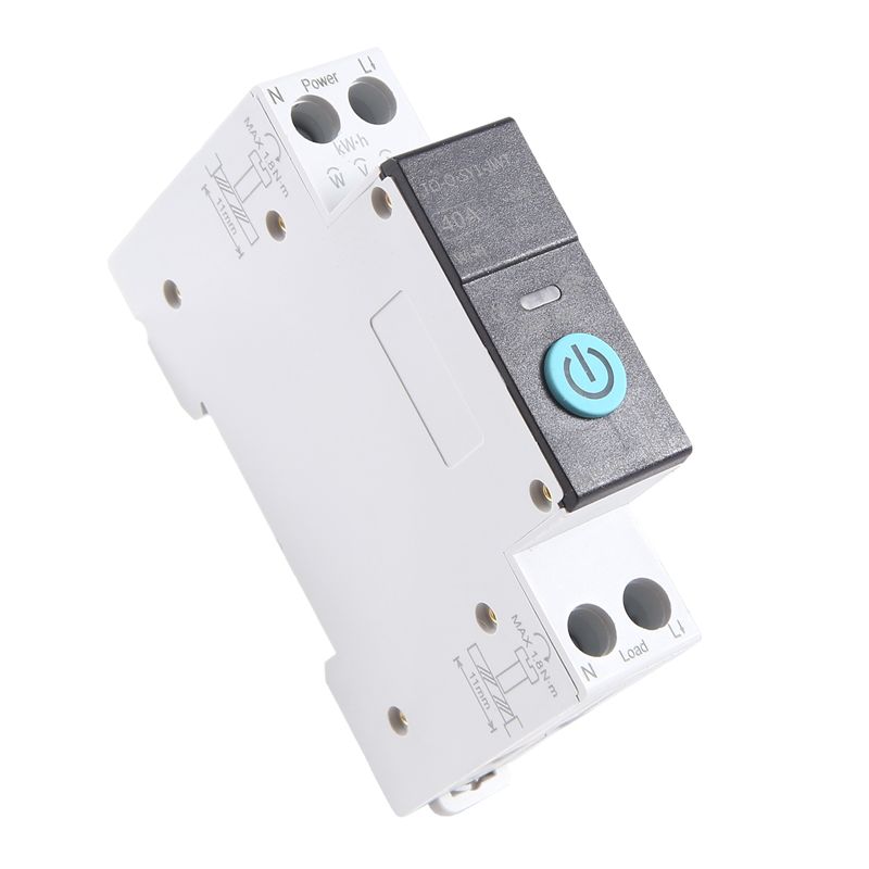 【LIMITED TIME DISCOUNT】40A Tuy - огляд і ціна Energy Meter Din Rail Wifi