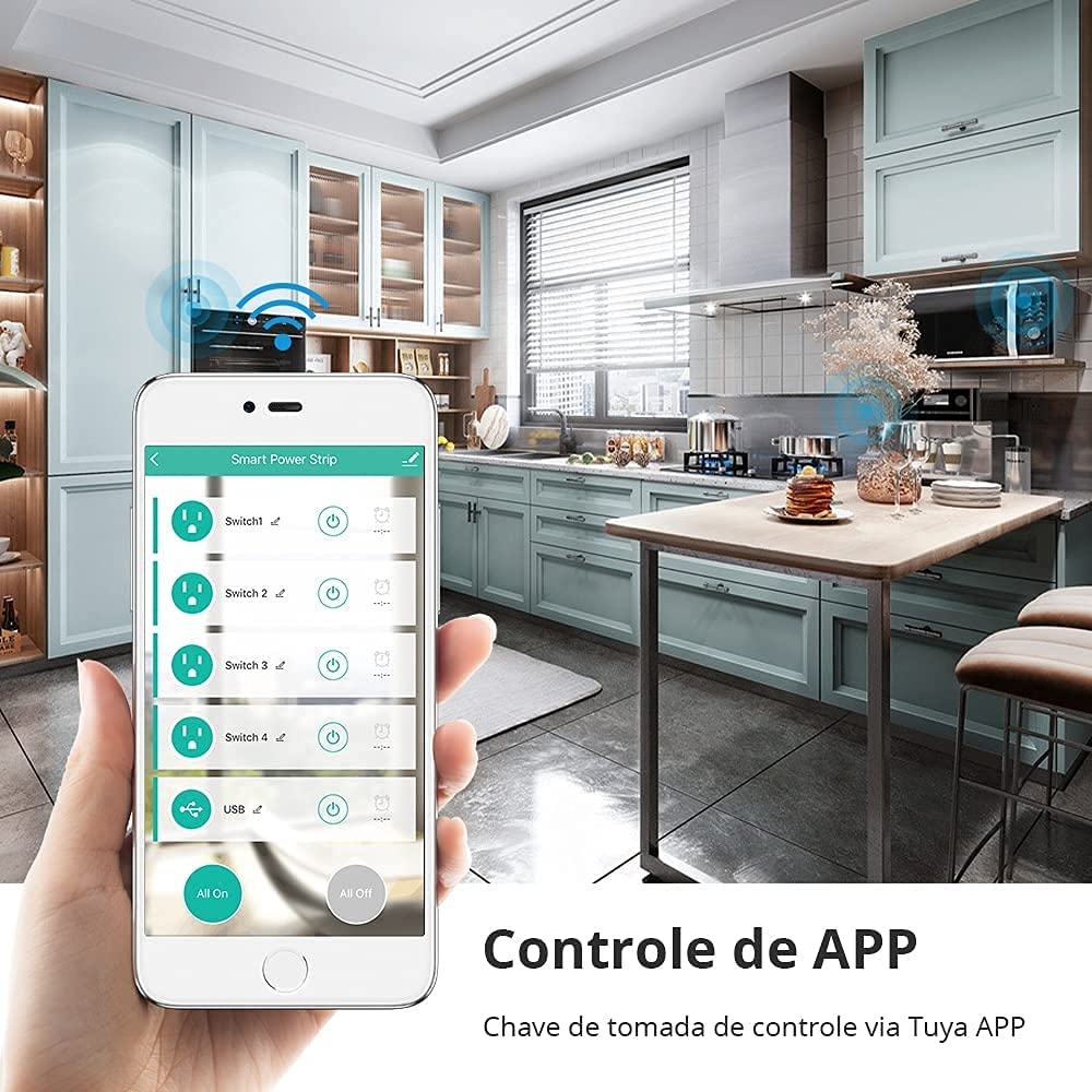Tuya Wifi Smart Plug Smart Hom - огляд і ціна Smart Plug Surge Protector